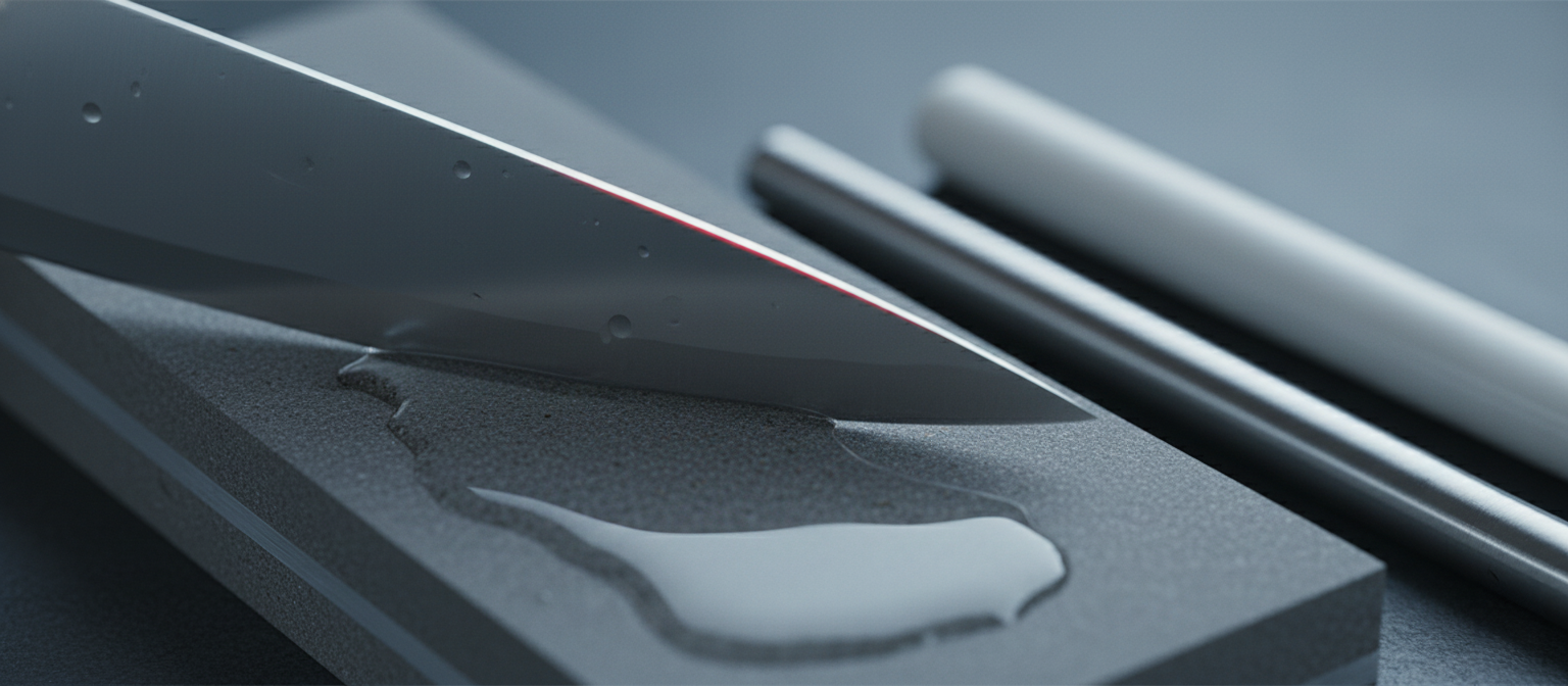 sharpening 4116 steel knives