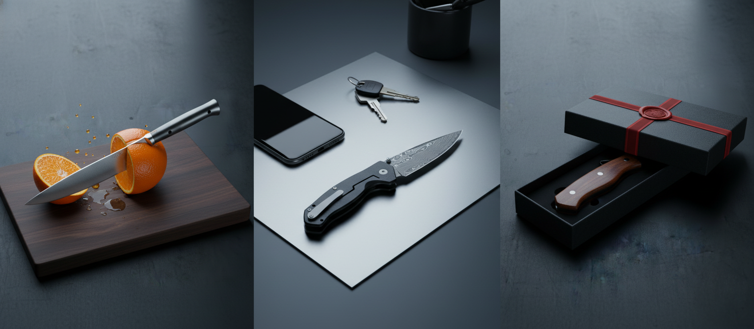 3Cr13 best use cases kitchen EDC gift