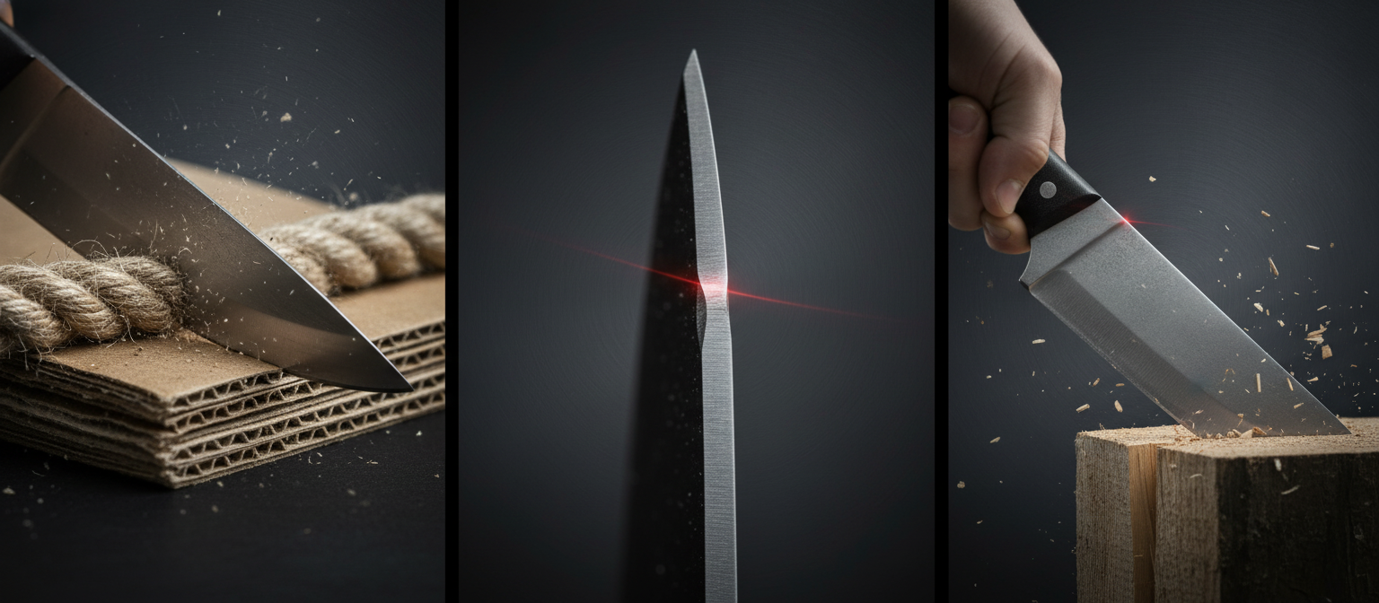 3Cr13 limitations heavy duty cutting