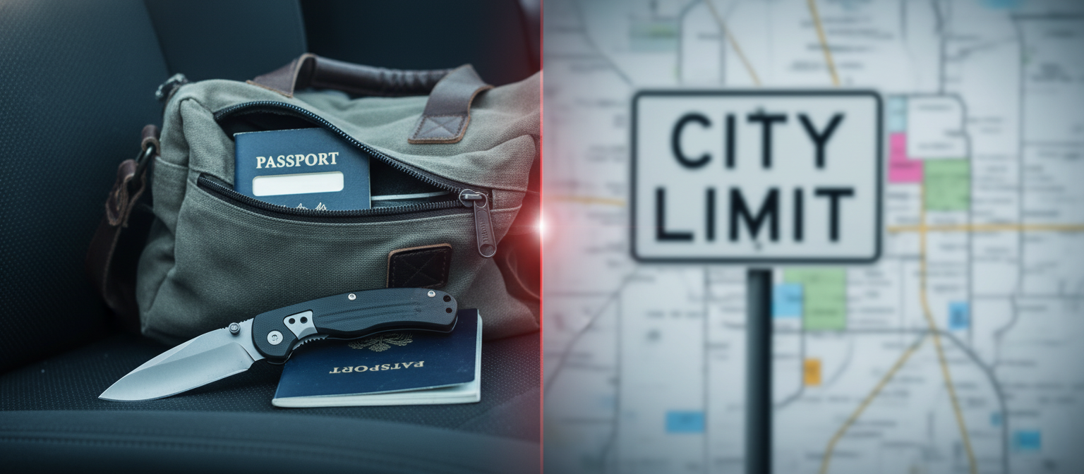 travel knife rules virginia