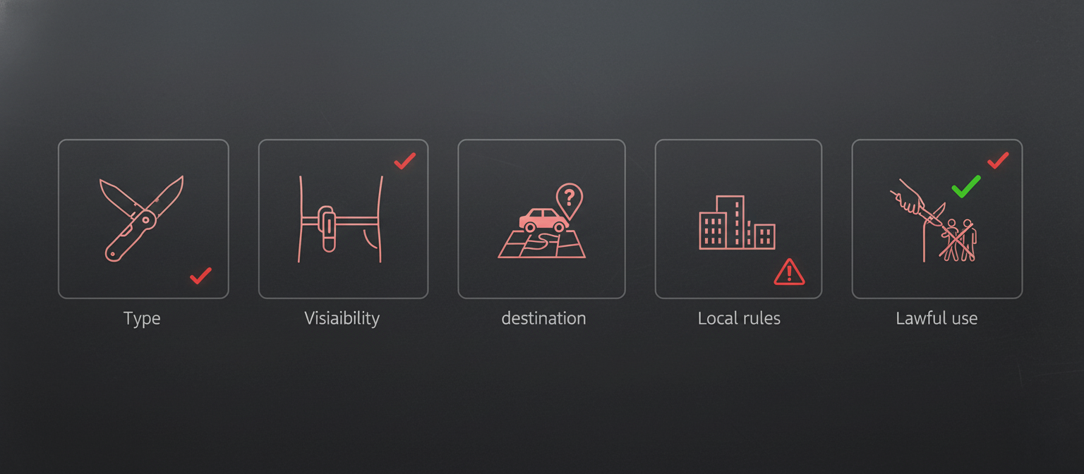 compliance checklist virginia knives