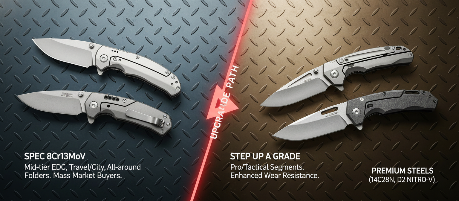 OEM ODM guidance 8Cr13MoV knives