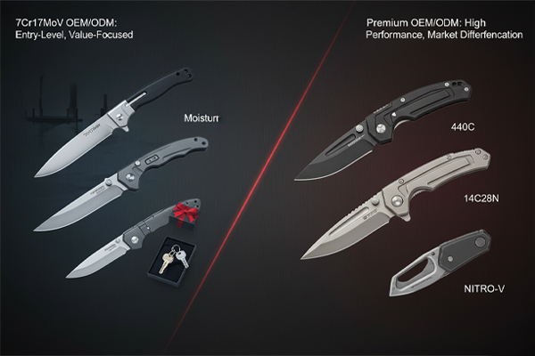 OEM ODM guidance 7Cr17MoV knives