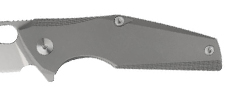 Titanium handle material