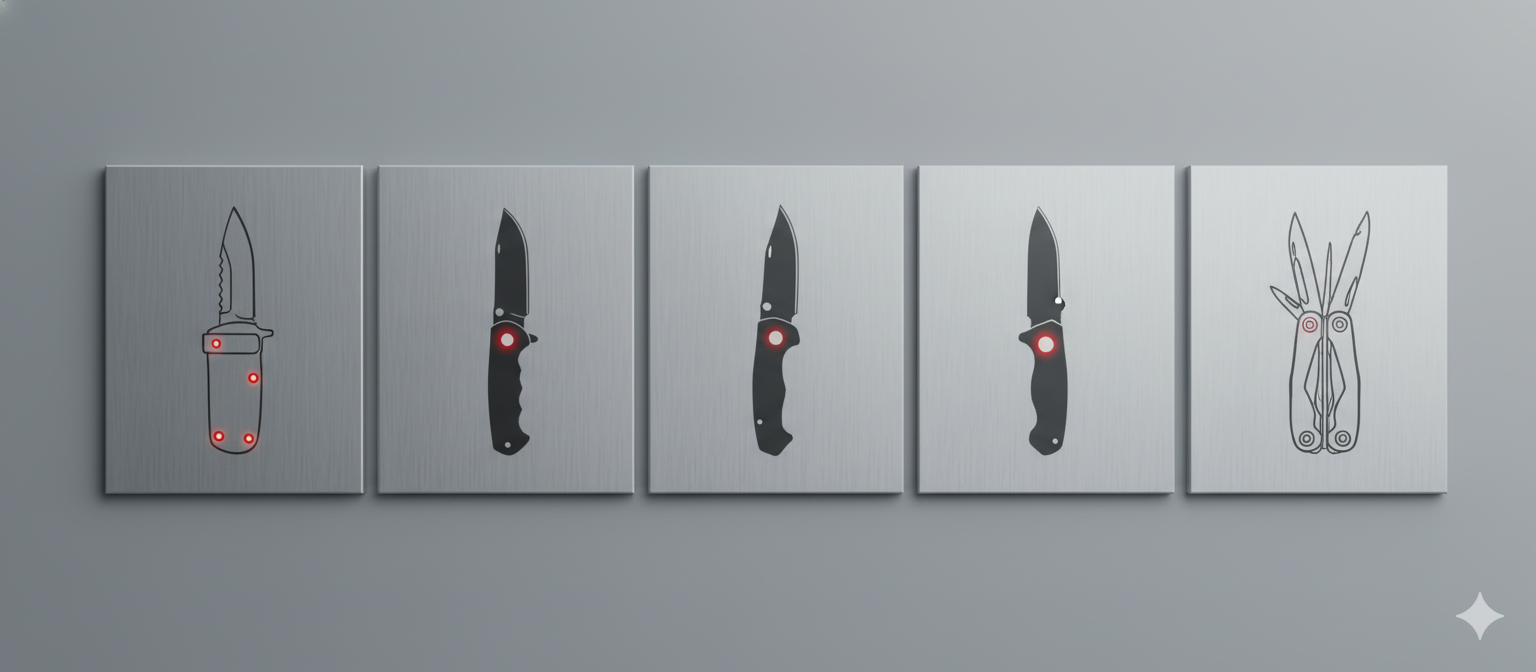 washington knife categories fixed folding assisted multi-tools