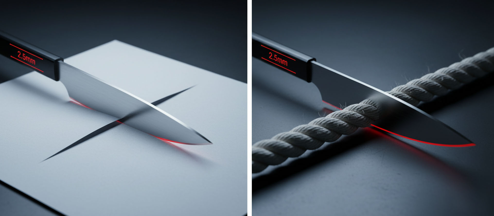 geometry for 8Cr13MoV knives