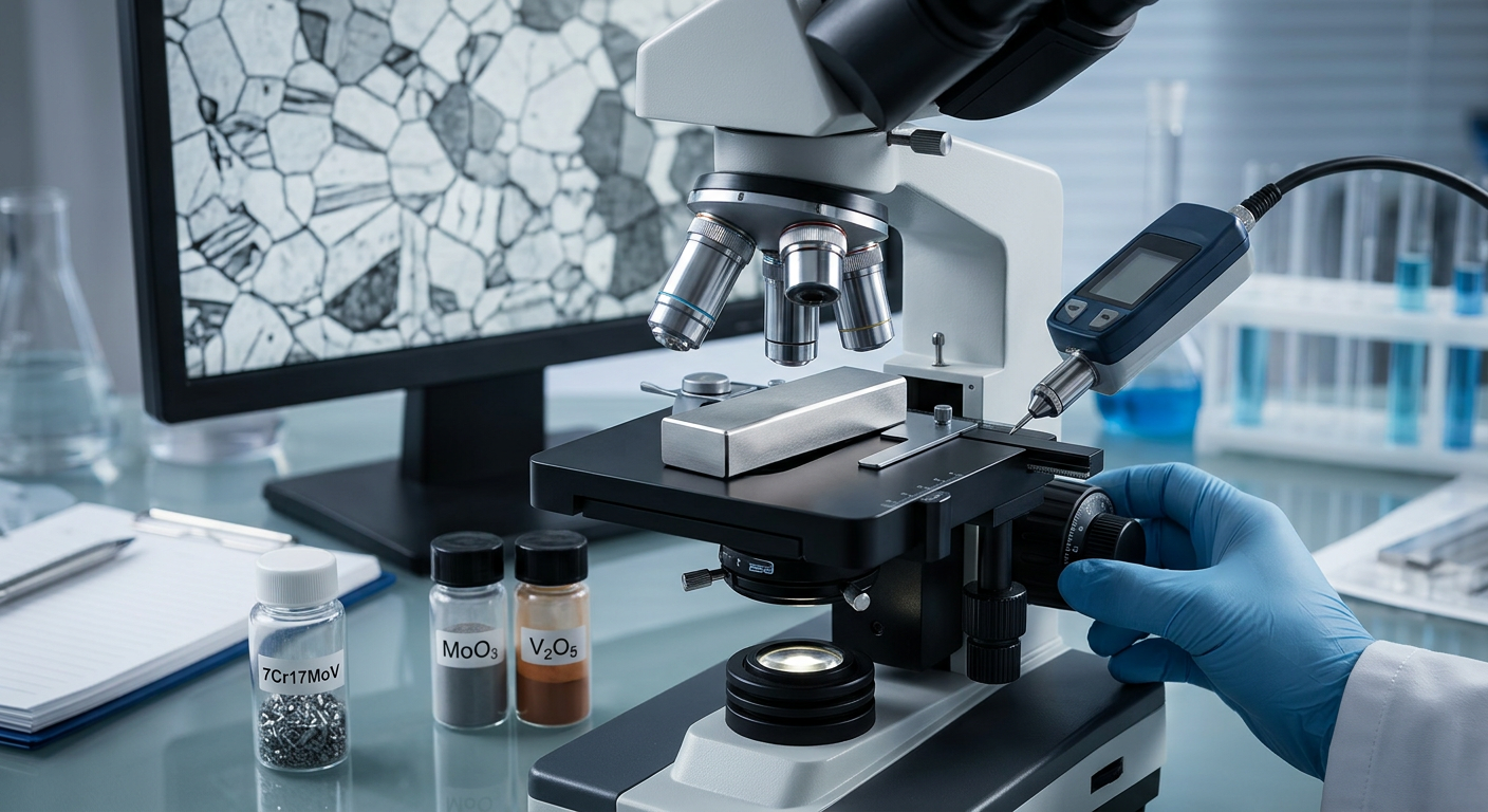 7Cr17MoV steel composition