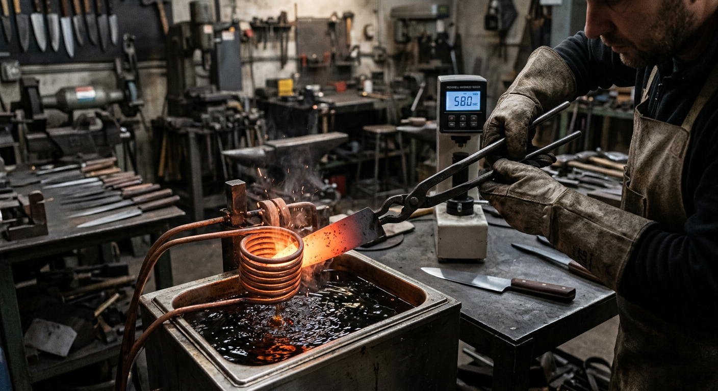 heat treatment 7Cr17MoV knives