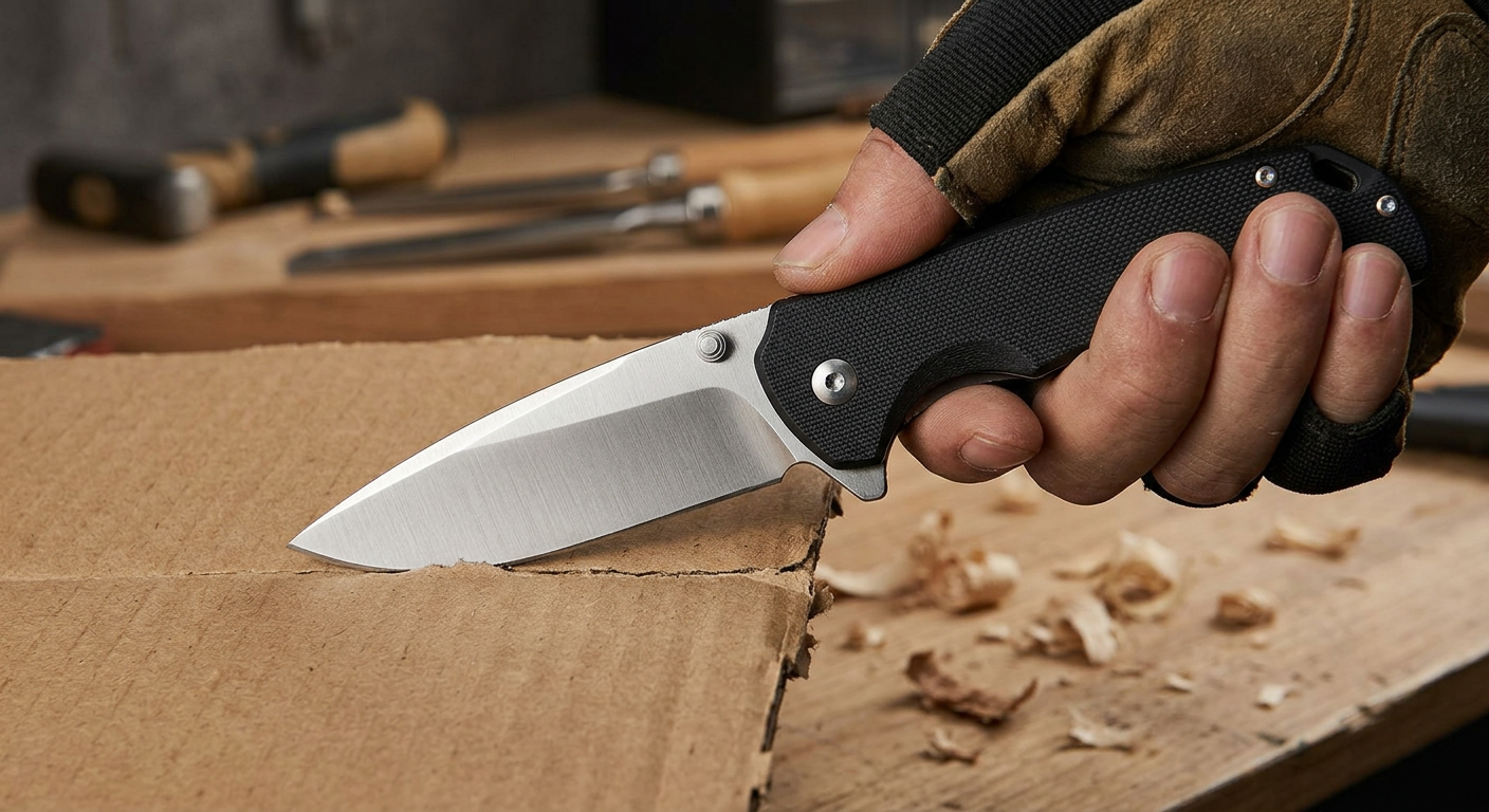 Quick verdict 8Cr13MoV pocket knife suitability quick verdict 8Cr13MoV