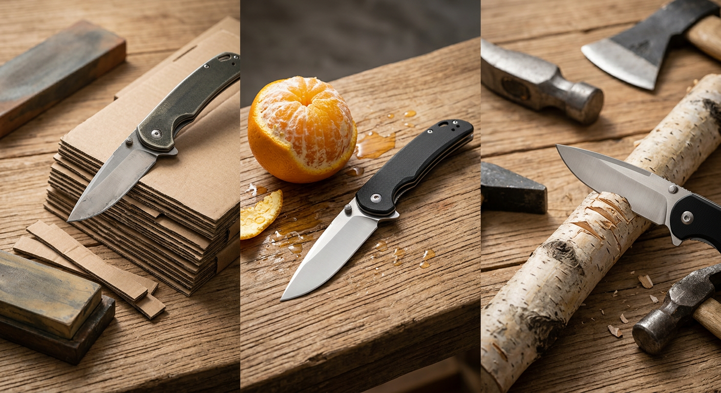 8Cr13MoV steel properties edge retention corrosion toughness performance profile 8Cr13MoV steel