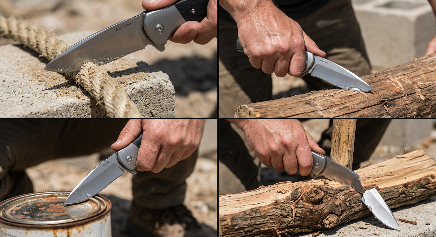 Where 8Cr13MoV steel struggles limits of 8Cr13MoV steel