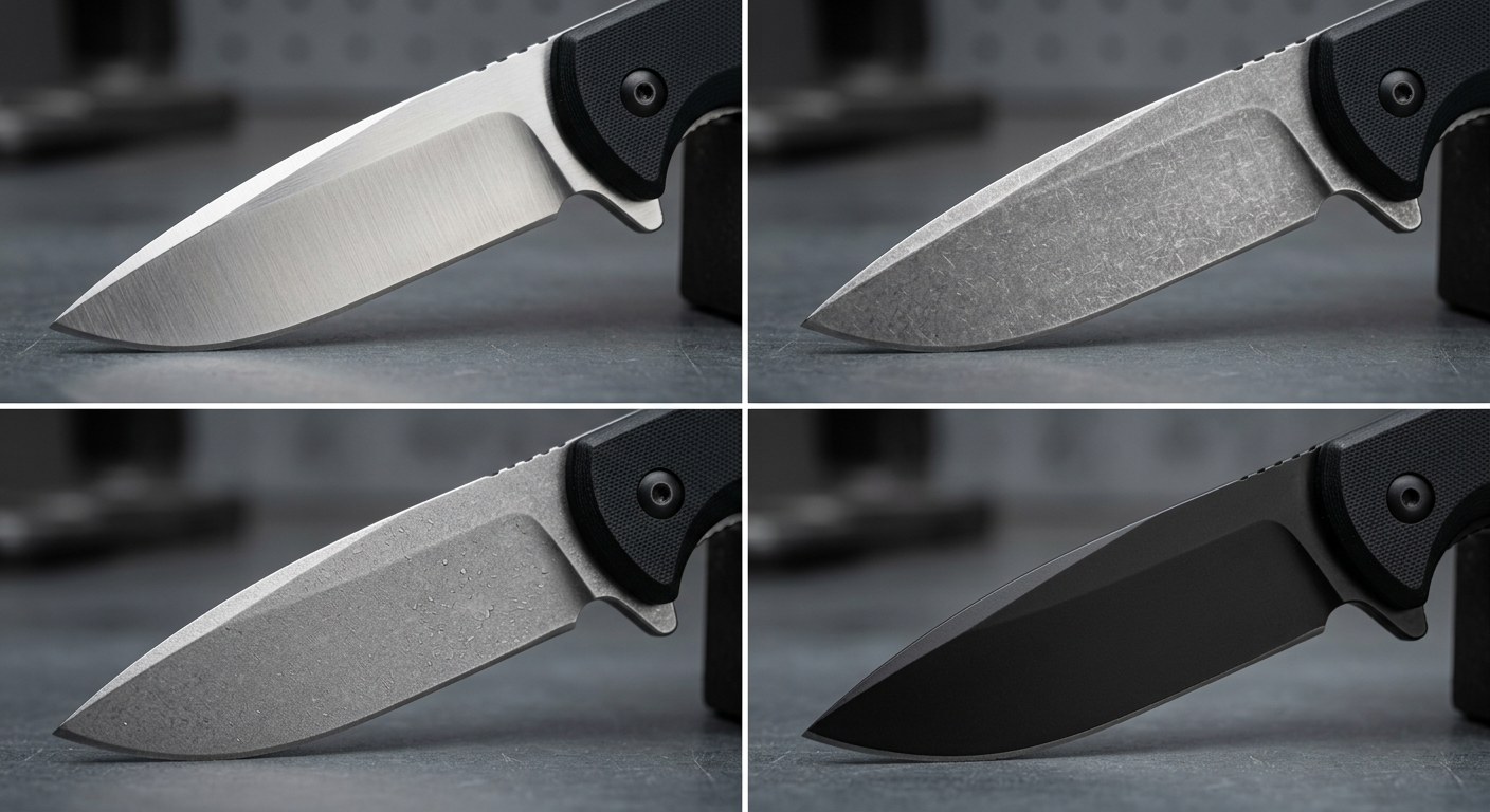 Finish options for 4116 stainless steel knives finish options 4116 knives