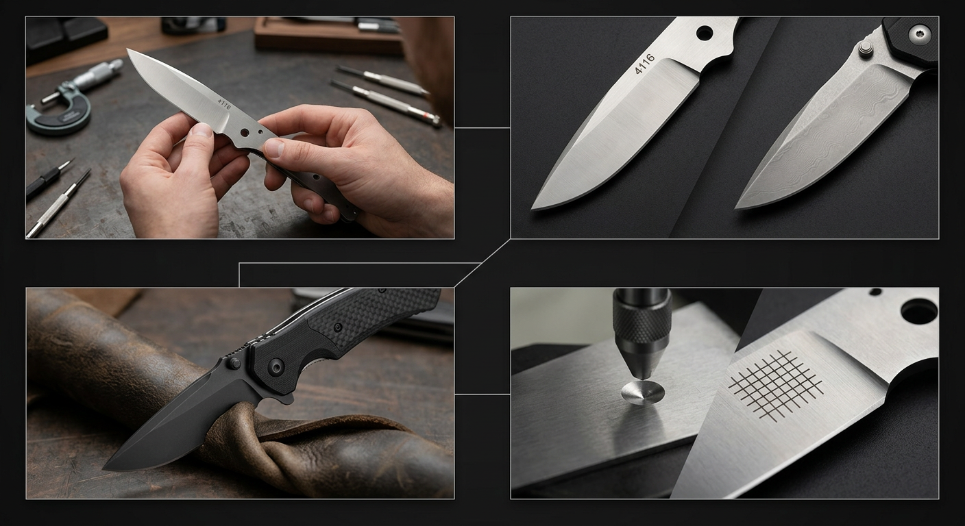 OEM ODM guidance for 4116 stainless steel knives OEM ODM guidance 4116 knives