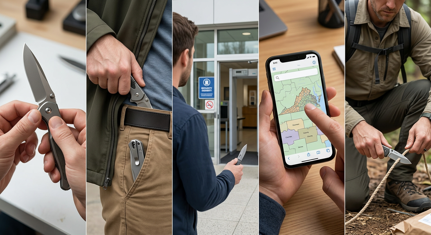 compliance checklist virginia knives