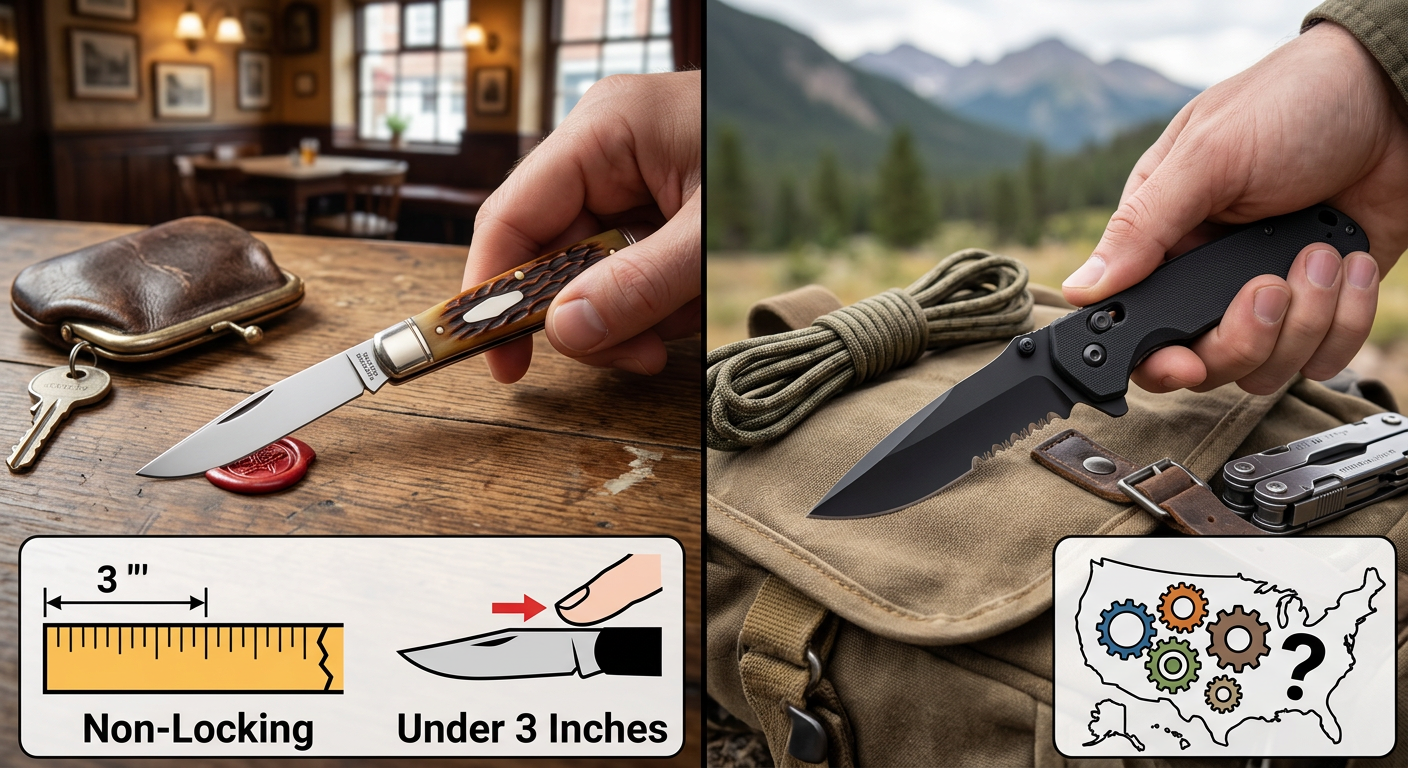 legal nuance penknife pocket knife