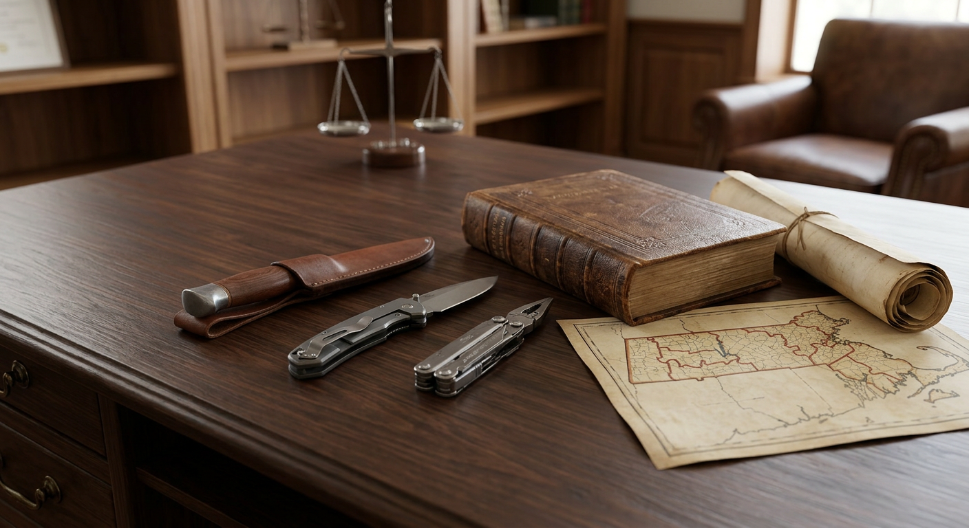 Massachusetts knife law structure state local ordinances jurisdictions