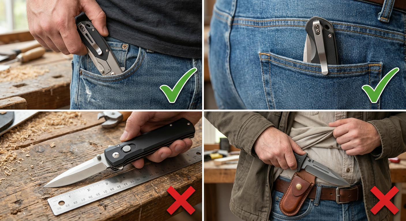 fixed blade vs folding knife California legal definition