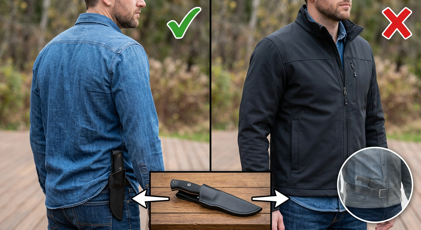 open carry concealed carry California knife laws differences