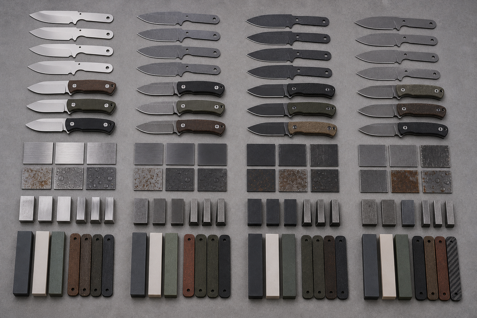 1095 steel compared with stainless D2 and 80CrV2 1095 steel compared with stainless D2 and 80CrV2