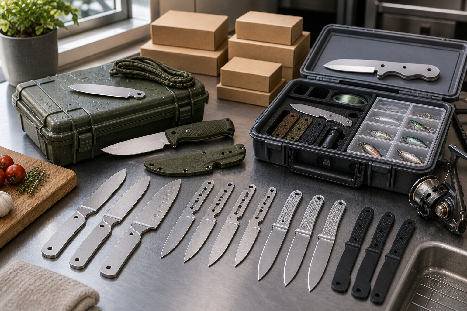 14C28N applications for EDC outdoor and kitchen knives 14C28N applications for EDC outdoor and kitchen knives
