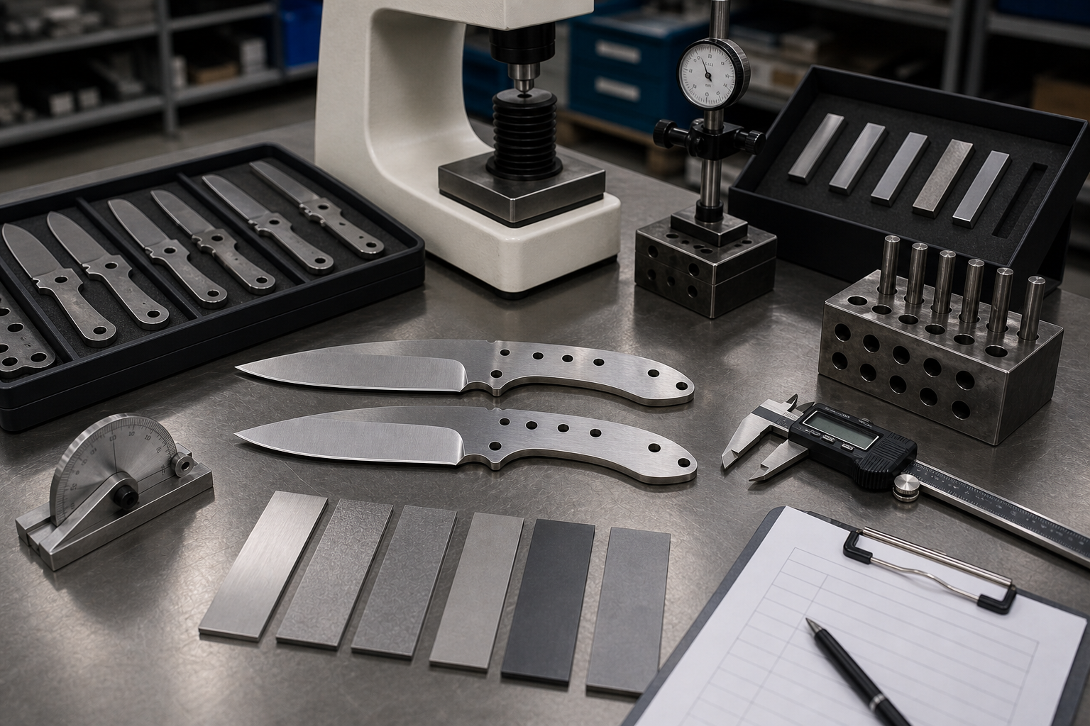 heat treatment and edge geometry for 14C28N and D2 knives heat treatment and edge geometry for 14C28N and D2 knives