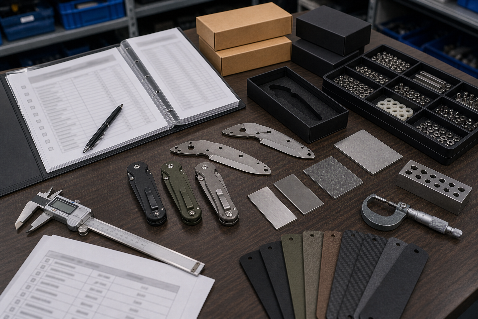 RFQ checklist for 14C28N and D2 knife sourcing RFQ checklist for 14C28N and D2 knife sourcing