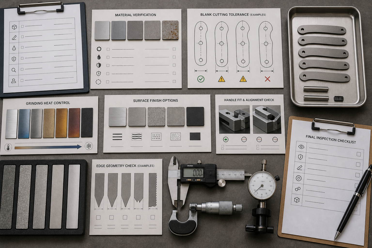 4116 stainless knife finishing and packaging 4116 stainless knife finishing and packaging