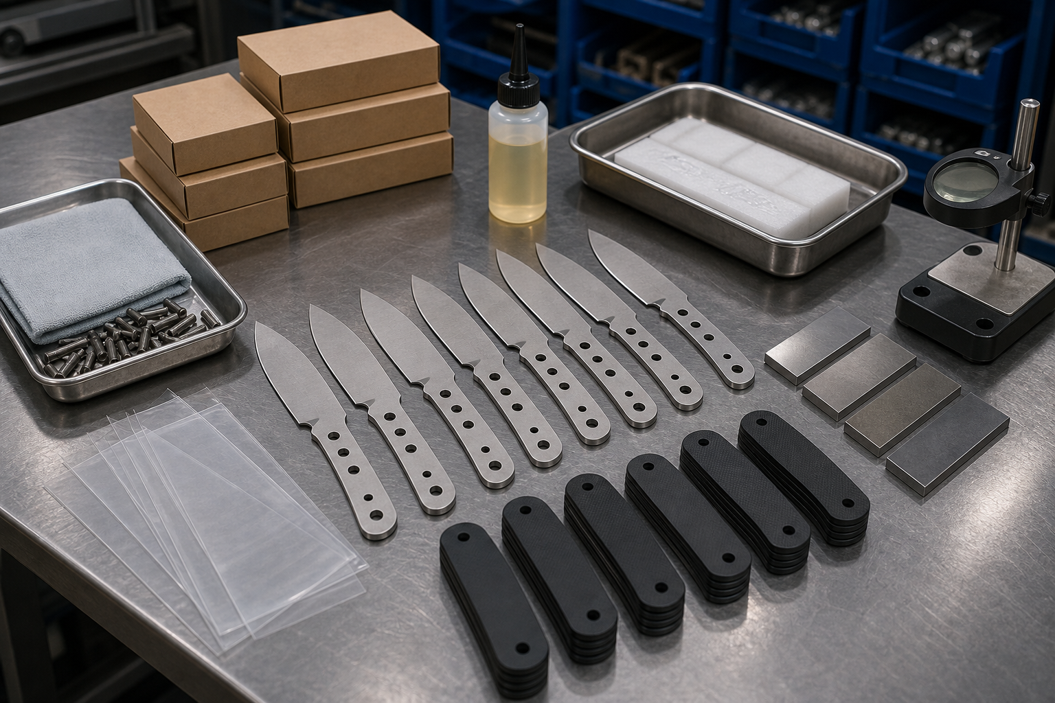 420HC value knife manufacturing inspection 420HC value knife manufacturing inspection