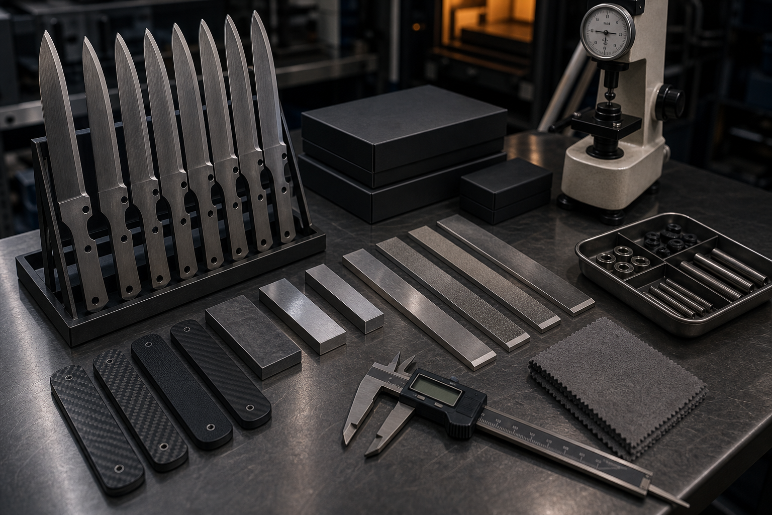 S30V premium folding knife blade production S30V premium folding knife blade production
