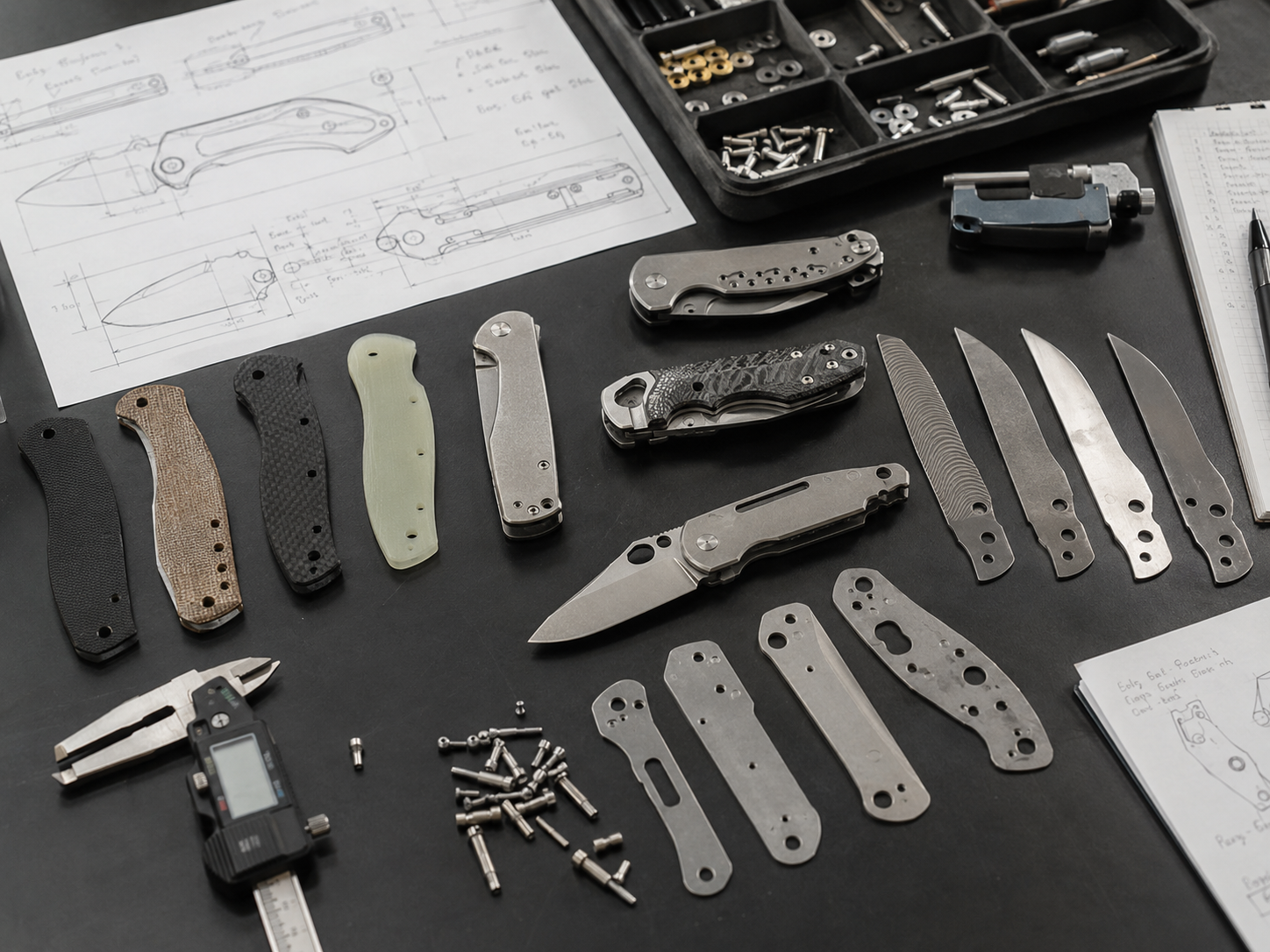 ODM knife manufacturable design review