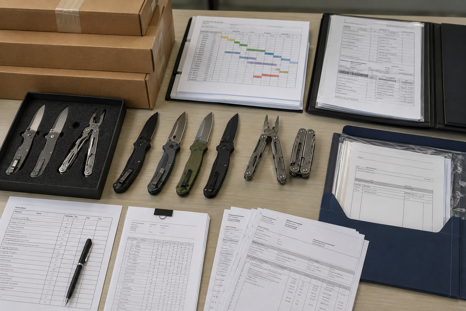 ODM purchase order production follow-up and shipment