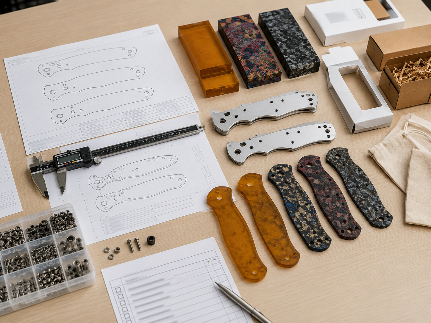 PEI and RAFFIR handle material RFQ checklist