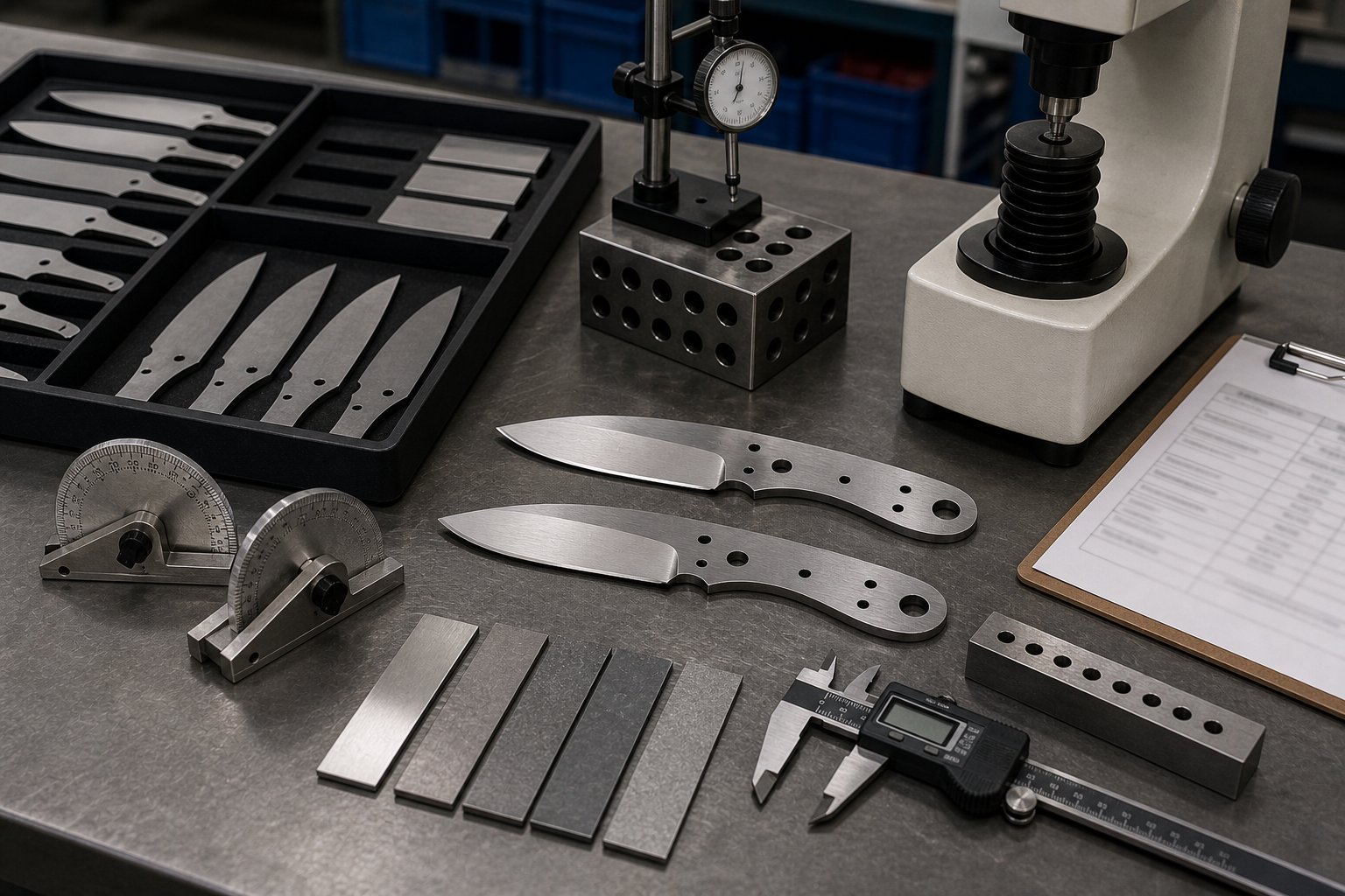 heat treatment and edge geometry for AUS-8 and D2 knives heat treatment and edge geometry for AUS-8 and D2 knives