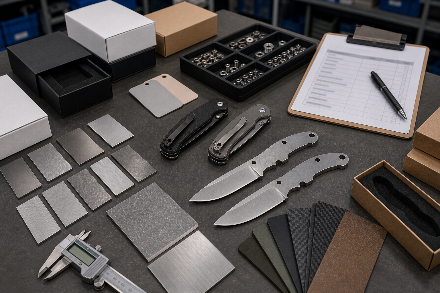 RFQ checklist for AUS-8 and D2 knife sourcing RFQ checklist for AUS-8 and D2 knife sourcing