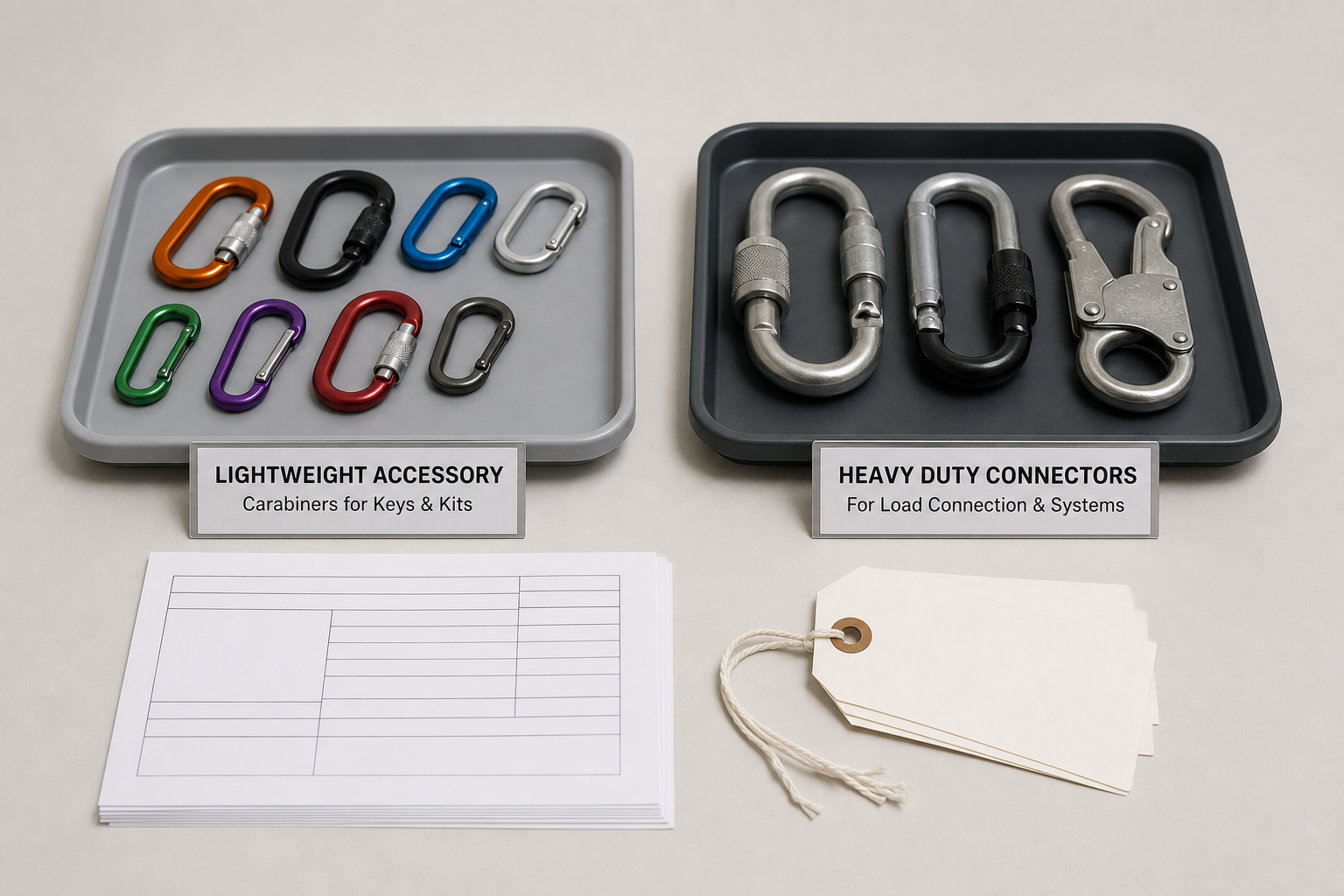 accessory carabiner versus load rated connector review accessory carabiner versus load rated connector review