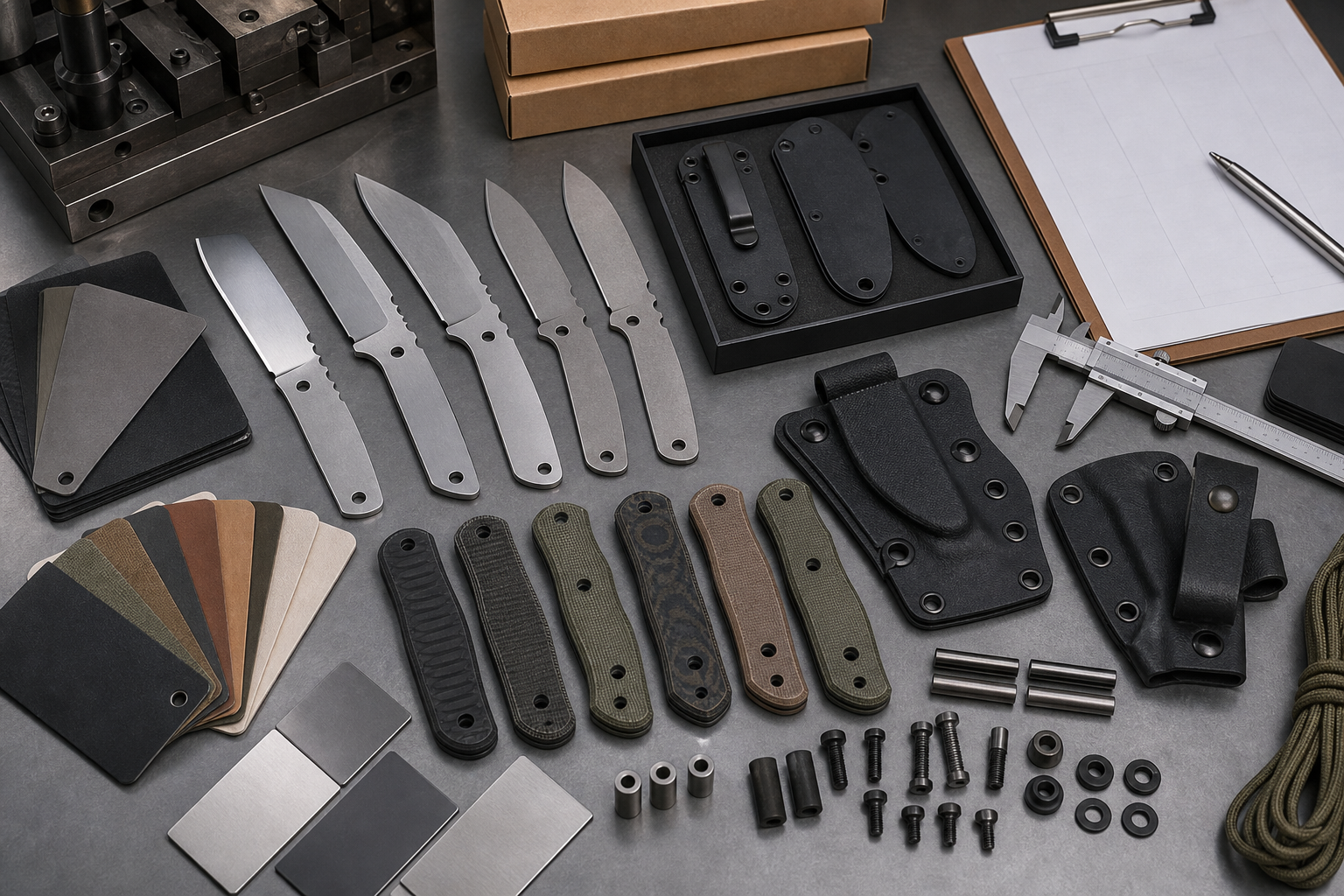CPM 3V fixed blade and outdoor knife project CPM 3V fixed blade and outdoor knife project