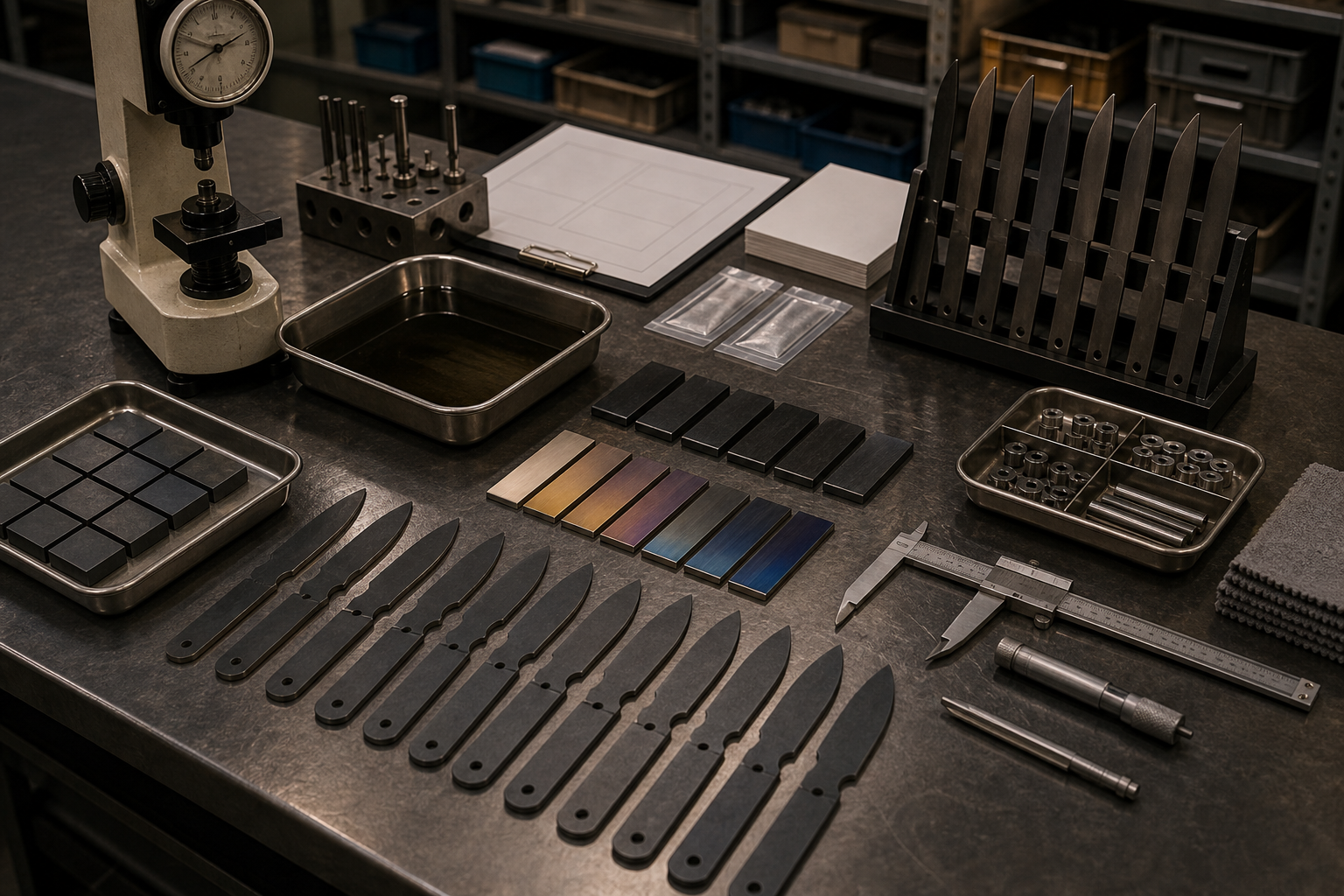 CPM Cru-Wear heat treatment and quality control process CPM Cru-Wear heat treatment and quality control process