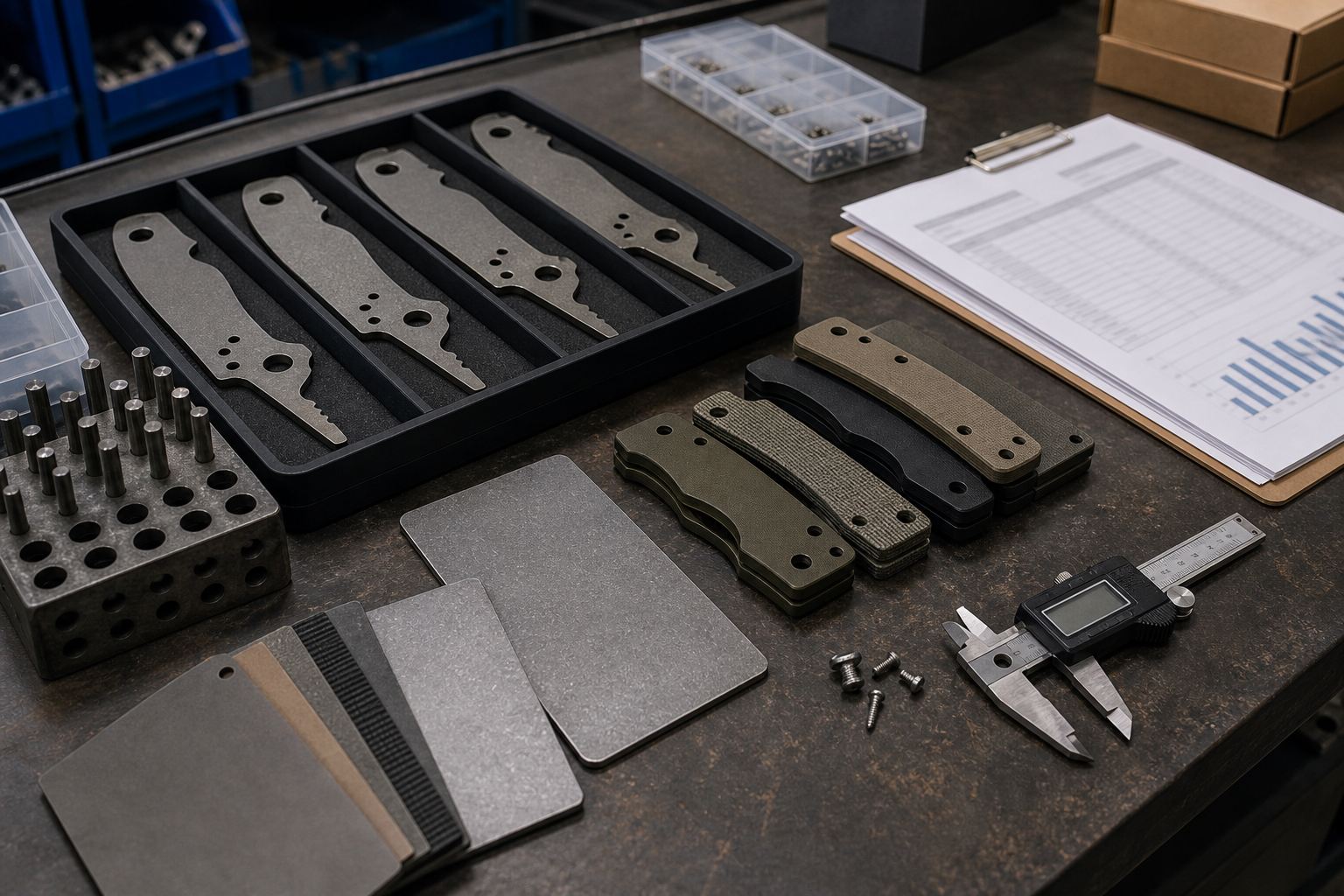 D2 blade steel planning for value knife lines
