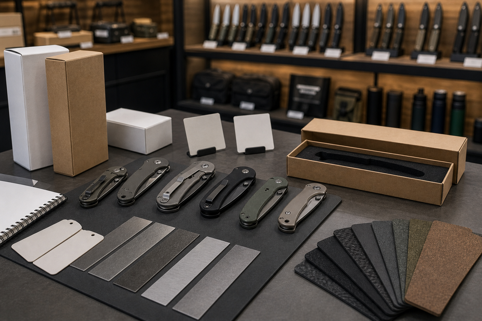 dealer product copy for D2 and S30V knives
