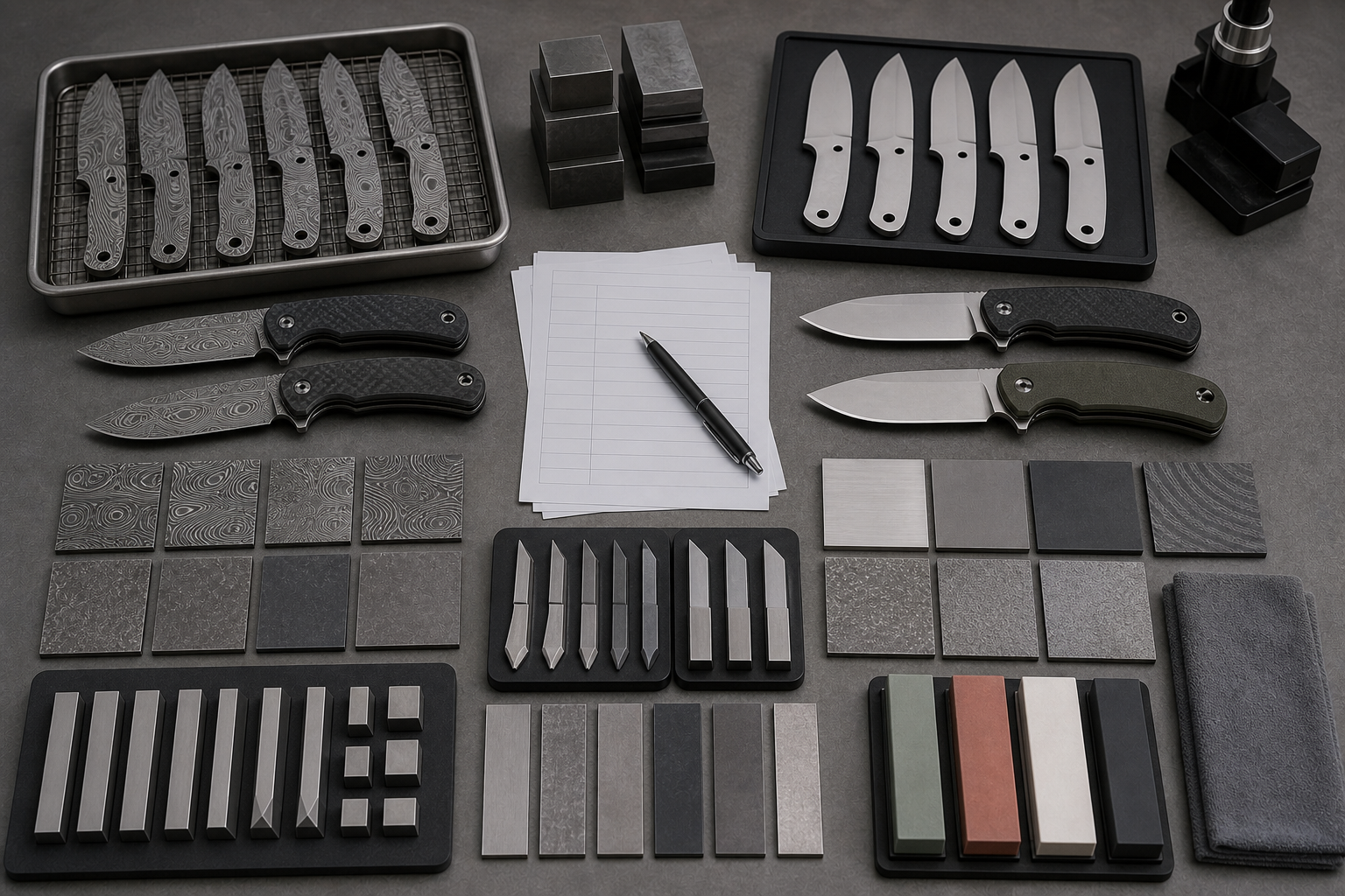 Damascus knife performance inspection Damascus knife performance inspection