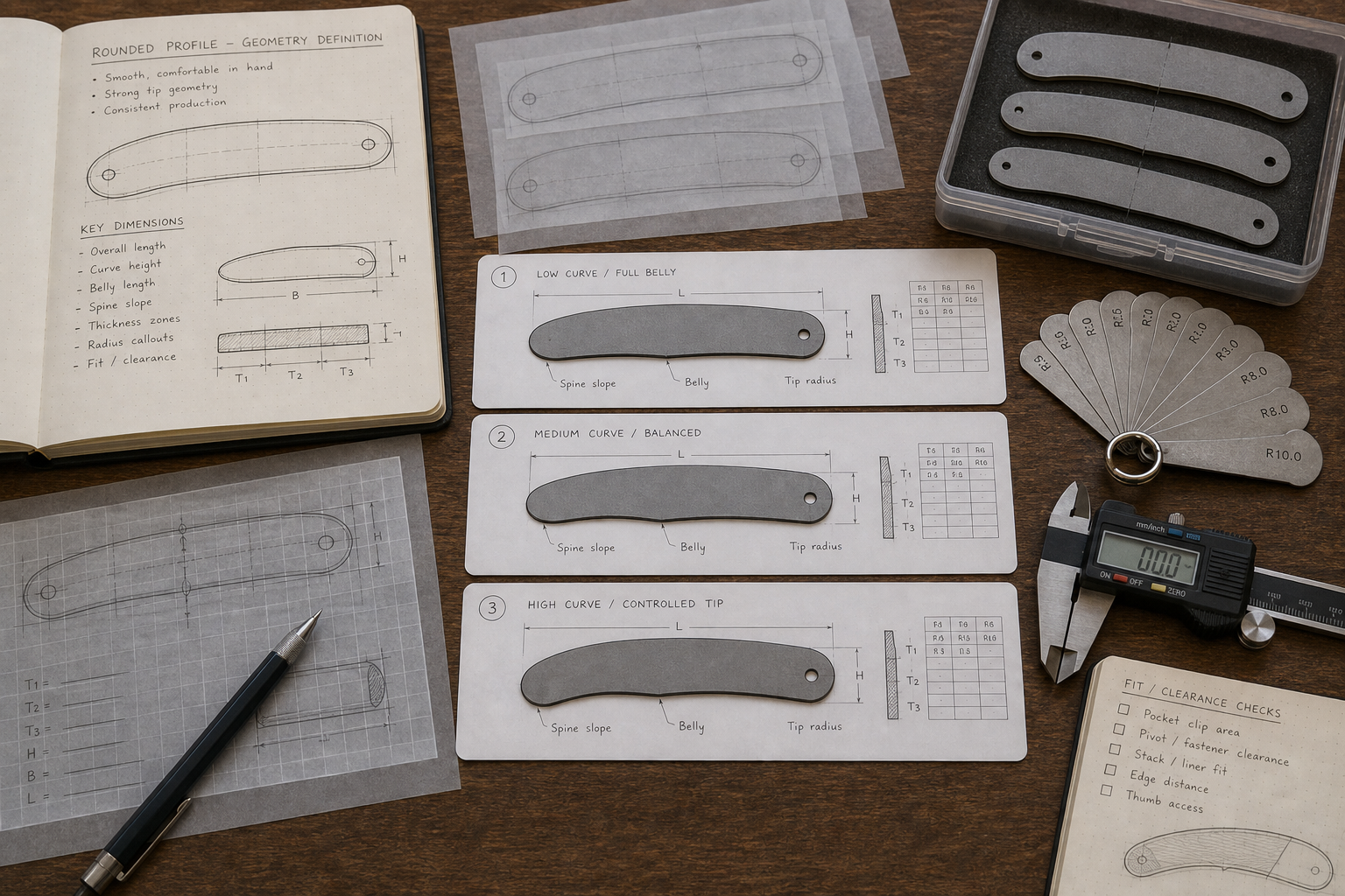 drop point blade geometry development drop point blade geometry development