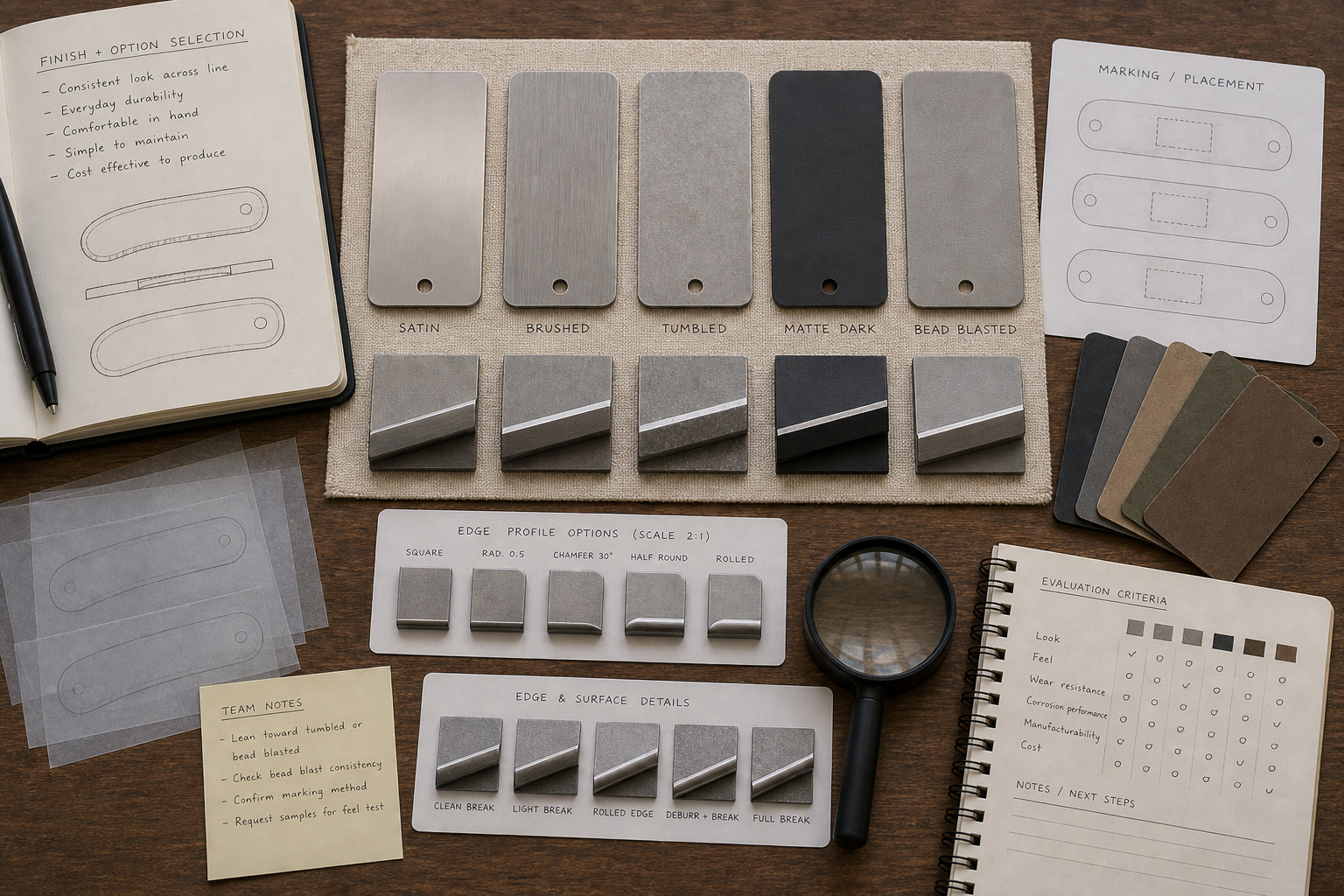 drop point blade finish edge and branding options drop point blade finish edge and branding options