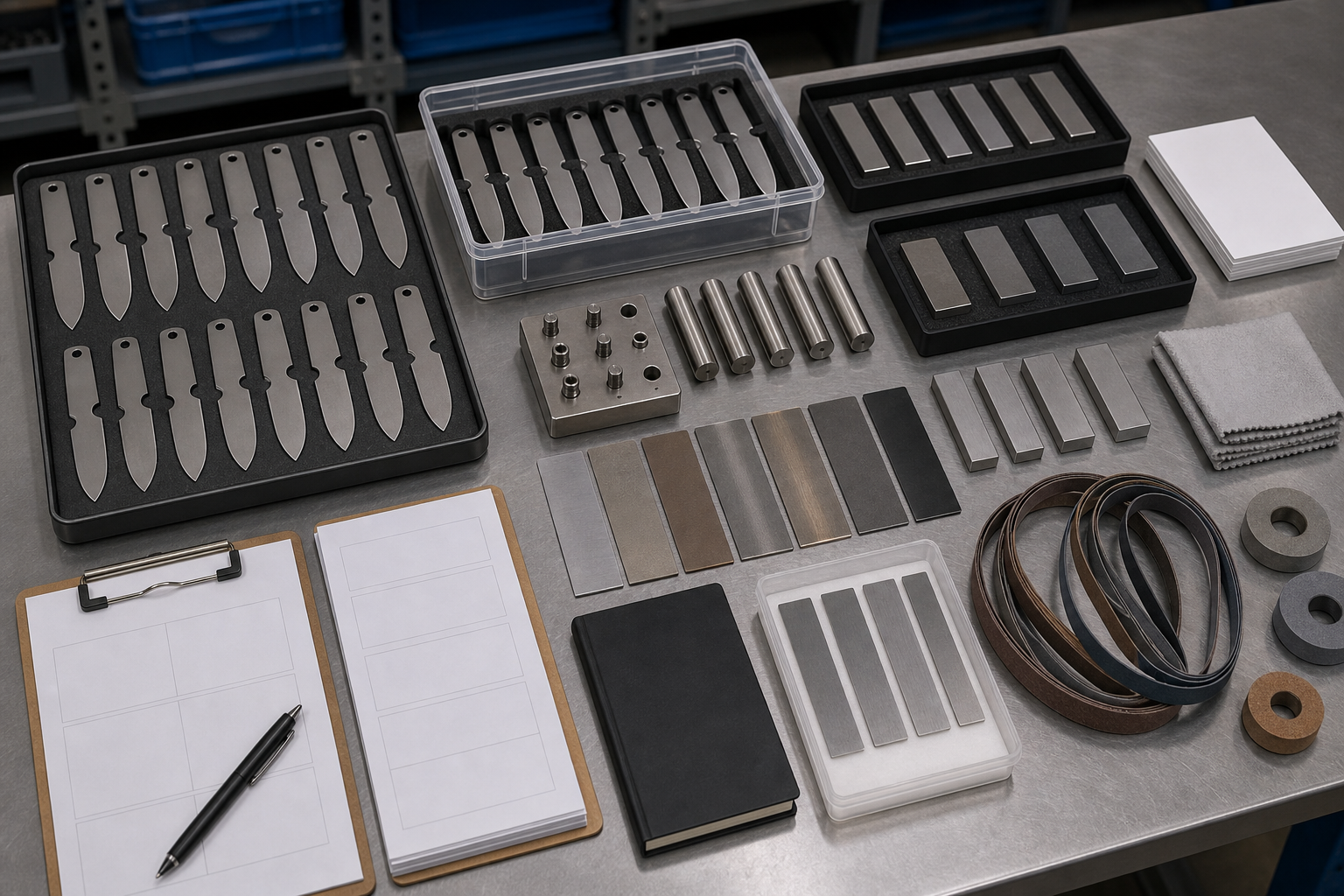 Elmax MagnaCut heat treatment and grinding inspection Elmax MagnaCut heat treatment and grinding inspection