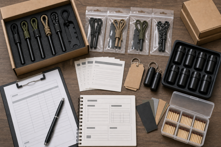 How Should Buyers Add Fire-Starting Tools to OEM Outdoor Knife and Camping Kits?