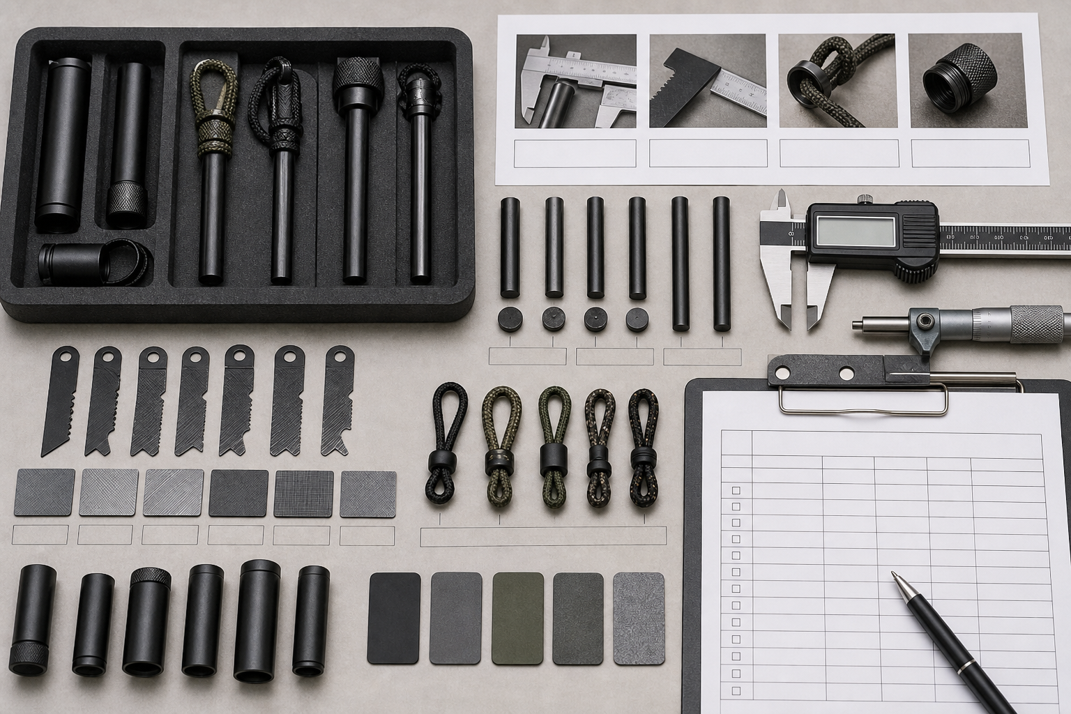 fire-starting tool material and construction details fire-starting tool material and construction details