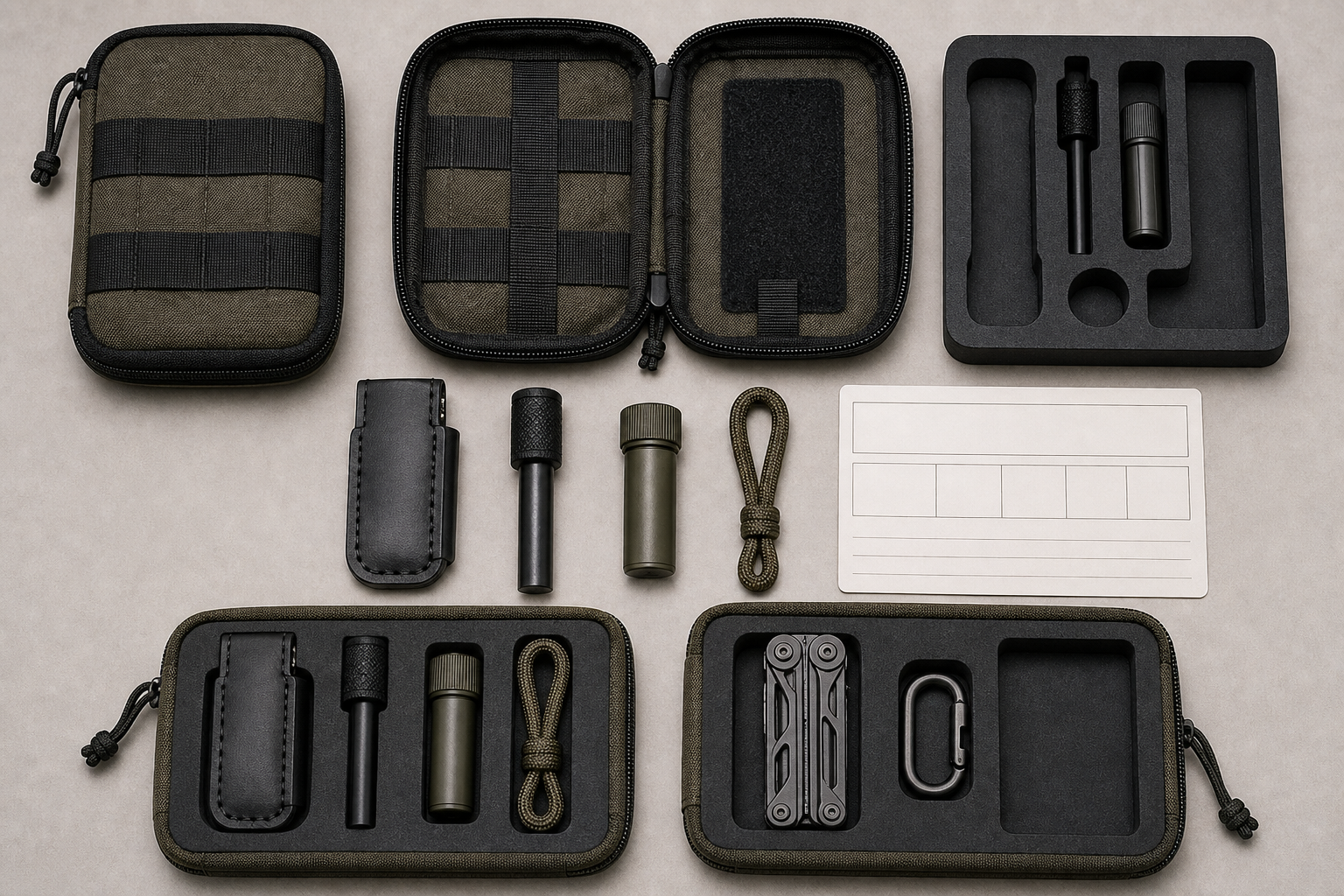 fire-starting tool integration with knife and camping kits fire-starting tool integration with knife and camping kits