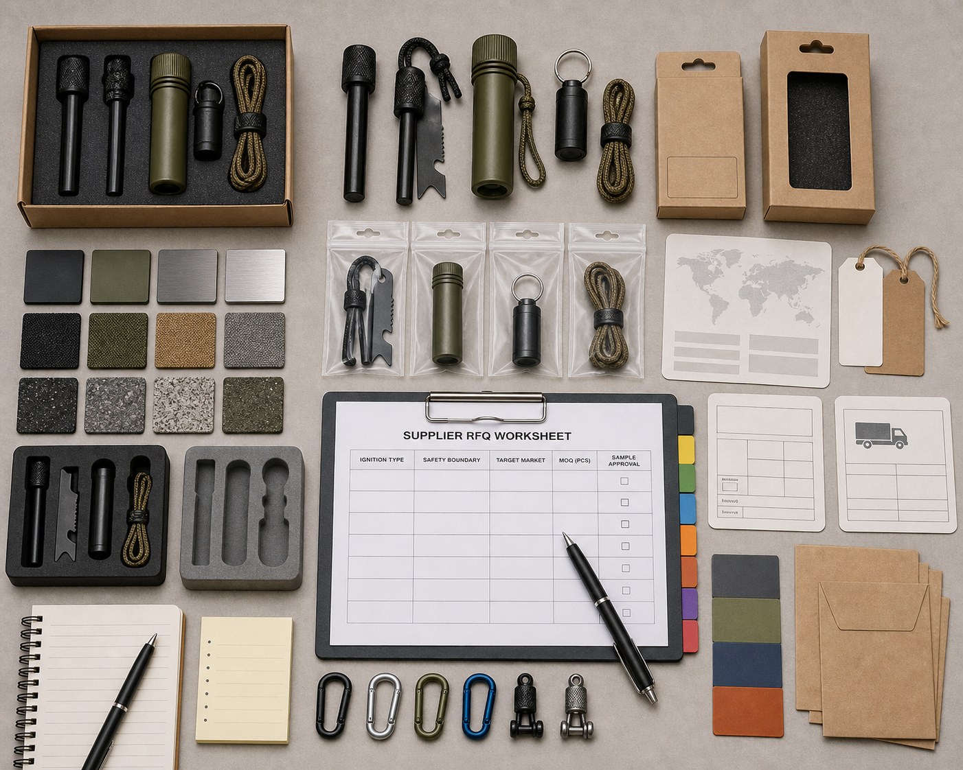 fire-starting tool OEM ODM RFQ checklist fire-starting tool OEM ODM RFQ checklist