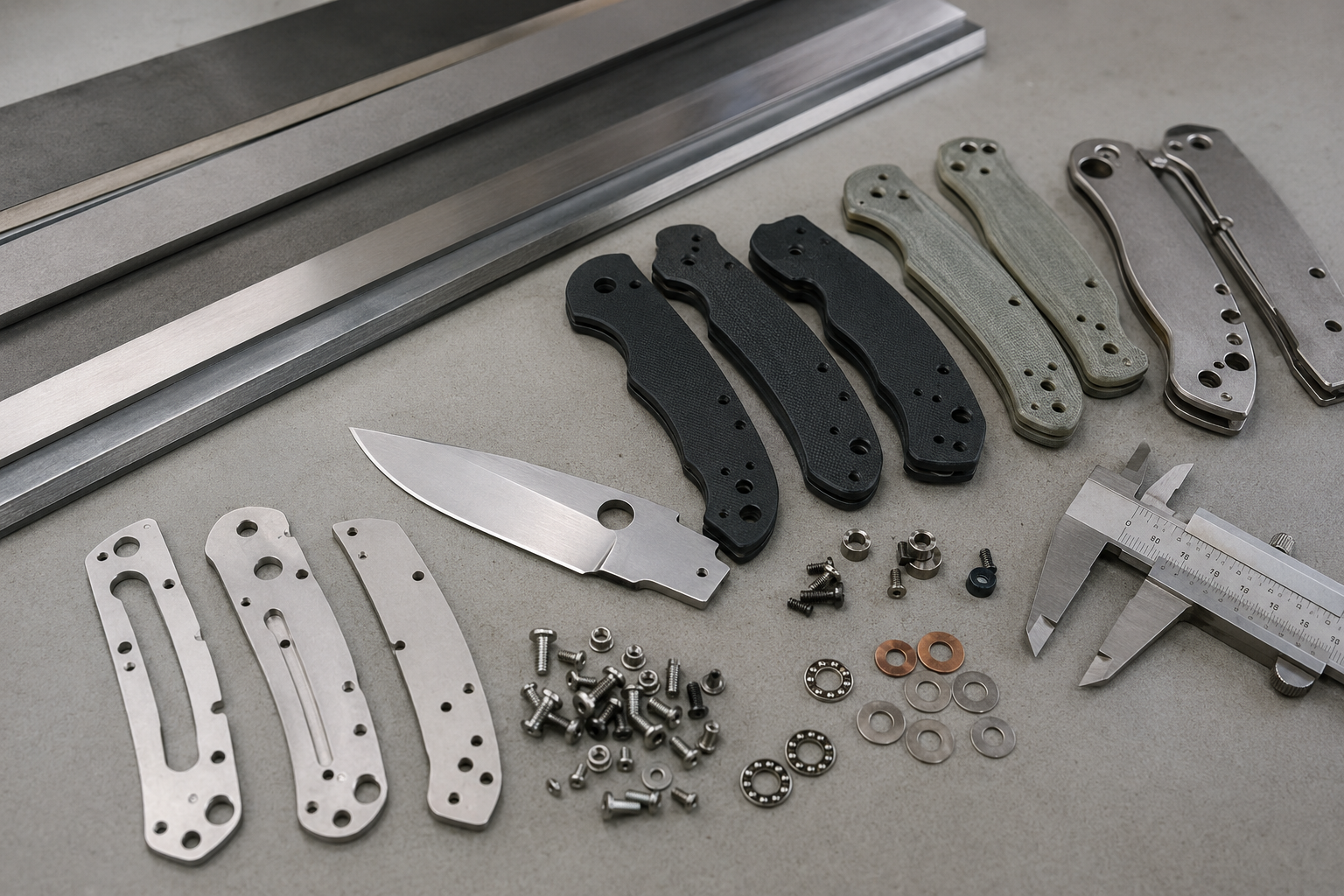 folding knife material selection