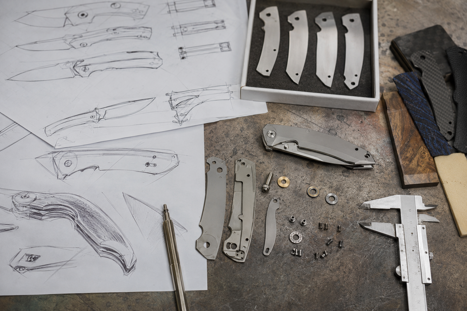 folding knife product planning