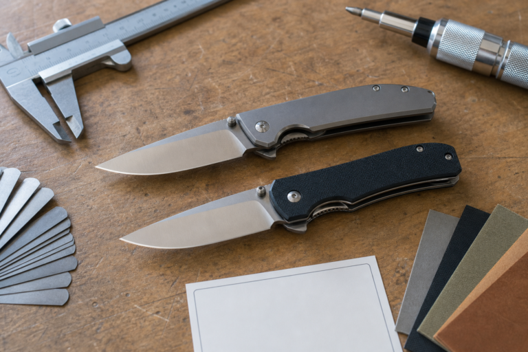 How Should B2B Buyers Choose Between Frame Lock and Liner Lock Knives?